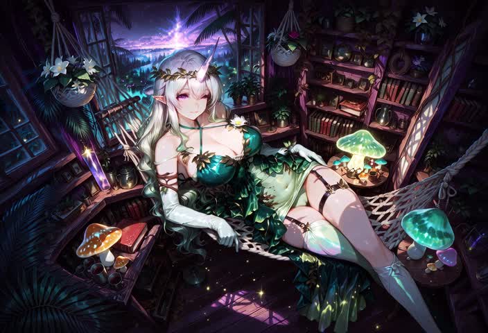 AI video #979 by Semi:nehey:: 1girl, solo - by Semi:nehey: