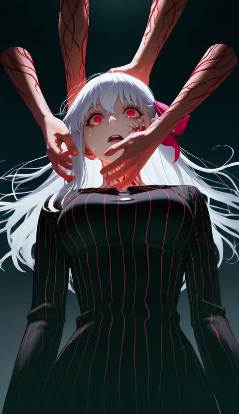 AI video #983 by Semi:nehey:: matou sakura, 1girl - by Semi:nehey: