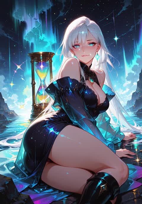 AI video #993 by Semi:nehey:: 1girl, solo - by Semi:nehey: