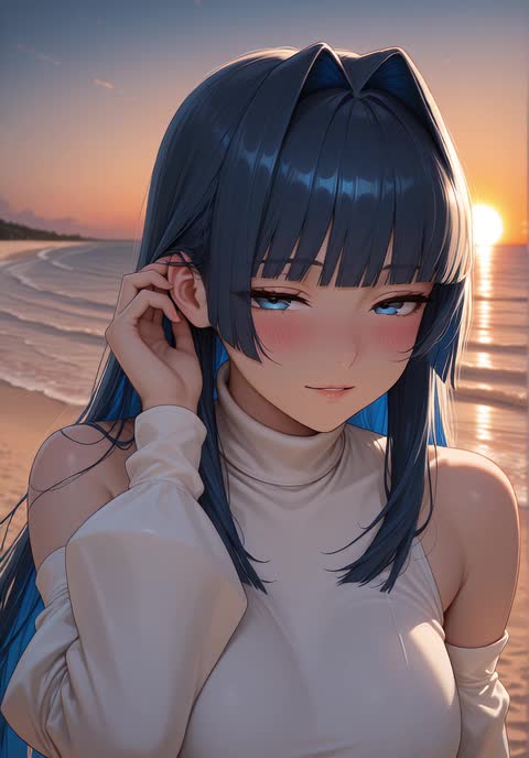 AI video #1004 by Semi:nehey:: ouro kronii, 1girl - by Semi:nehey: