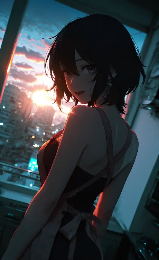 AI video #1218 by Semi:nehey:: 1girl, solo - by Semi:nehey: