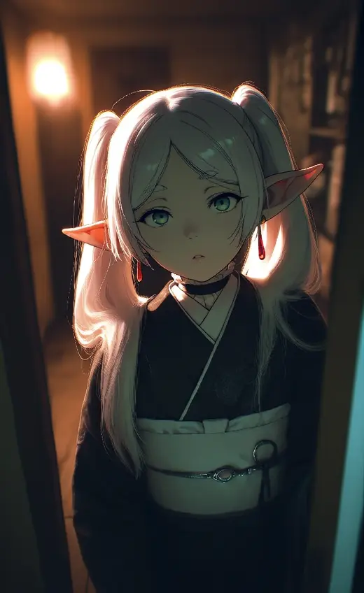 AI video #1227 by Semi:nehey:: frieren, 1girl - by Semi:nehey: