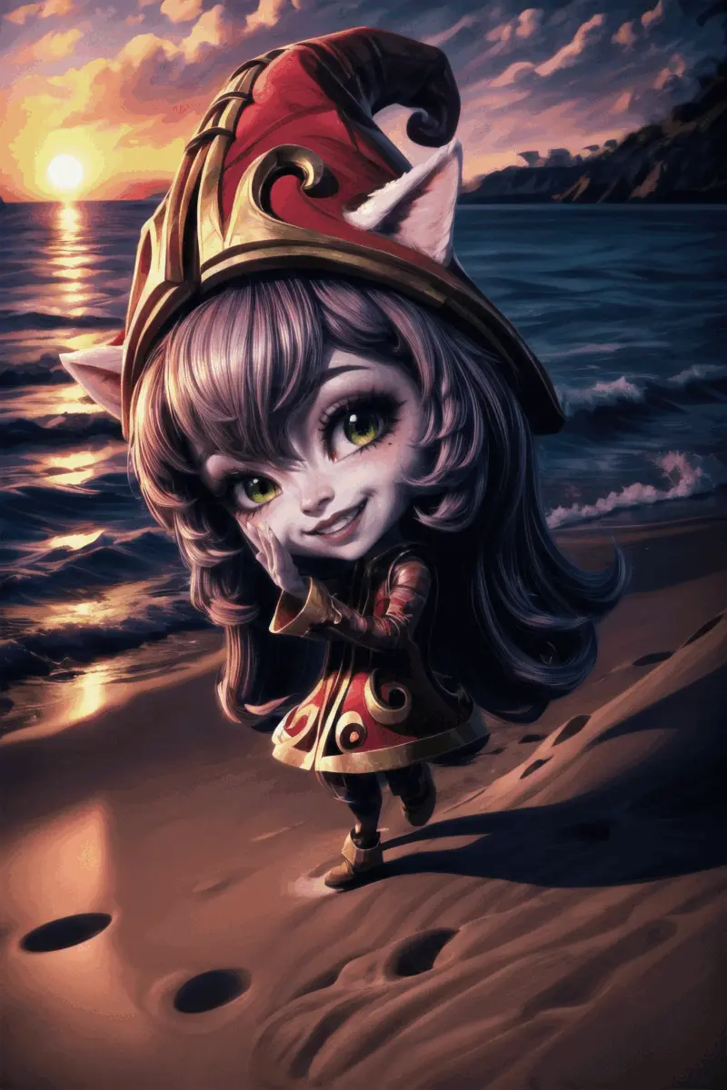 AI video #1438 by yurusama: lulu (league of legends), 1girl - by yurusama