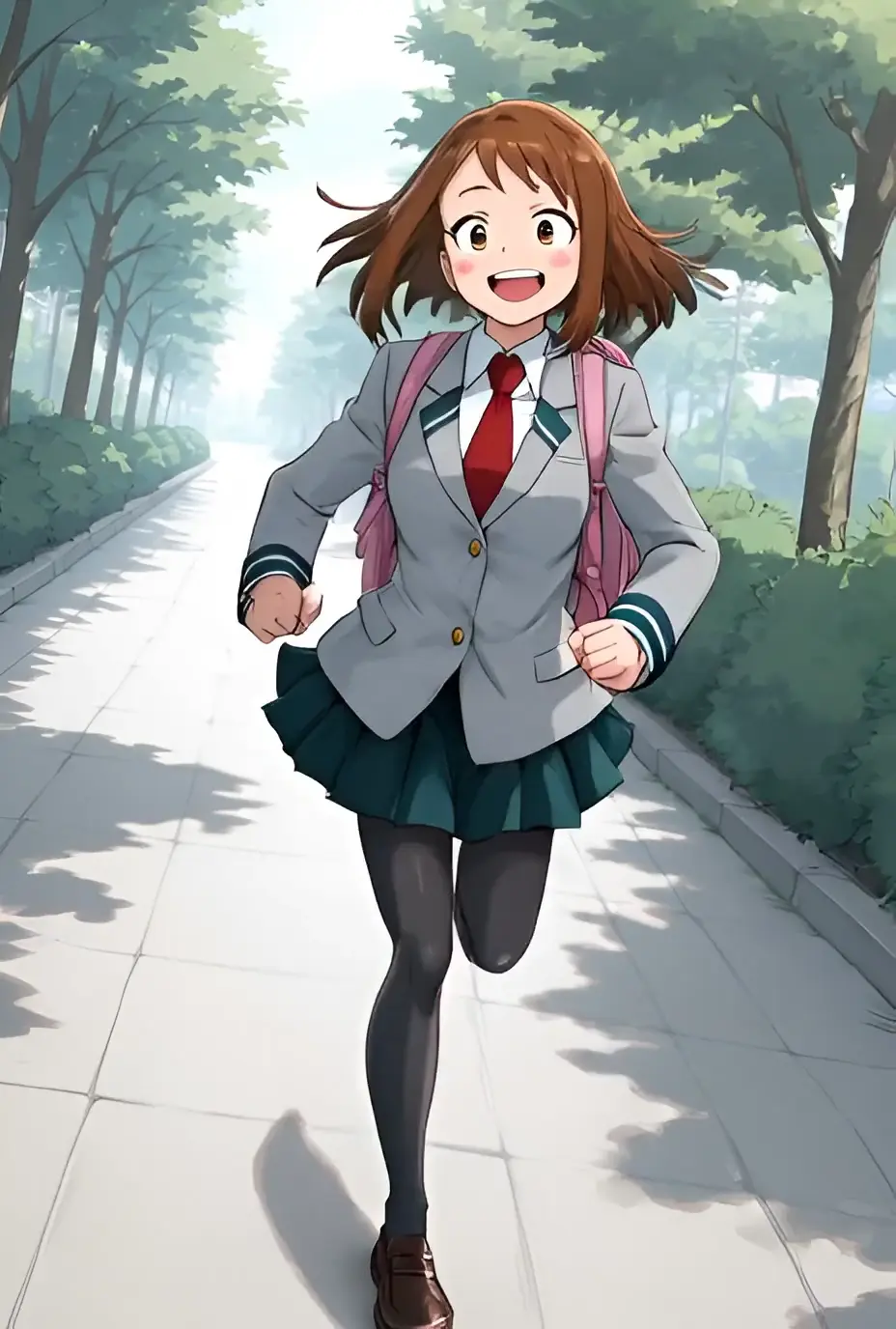 AI video #1252 by Xeranah: uraraka ochako, 1girl - by Xeranah