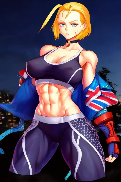 AI video #1245 by RicemanT: cammy white, 1girl - by RicemanT